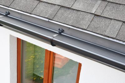 Gutter Covers on a Residential Property